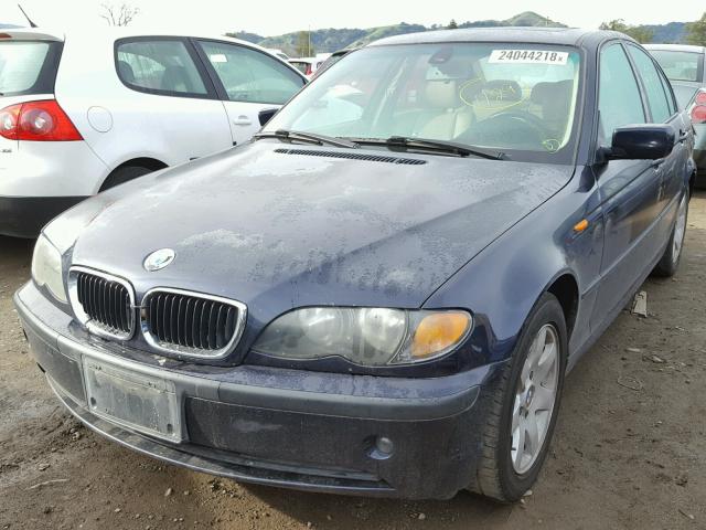 WBAAZ33425KW75299 - 2005 BMW 325 IS SUL BLUE photo 2