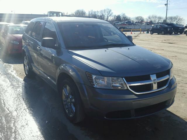 3D4GG47B49T211553 - 2009 DODGE JOURNEY SE GRAY photo 1