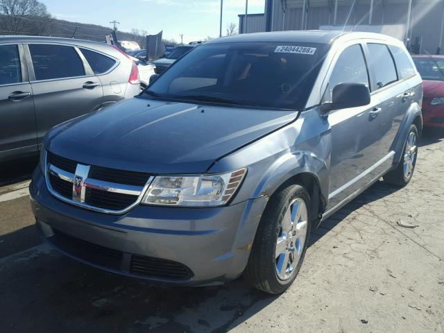 3D4GG47B49T211553 - 2009 DODGE JOURNEY SE GRAY photo 2