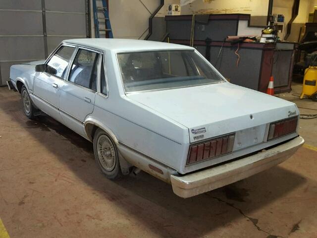 1FABP21A5CK212821 - 1982 FORD FAIRMONT BLUE photo 3