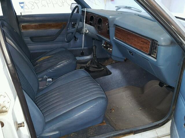 1FABP21A5CK212821 - 1982 FORD FAIRMONT BLUE photo 5