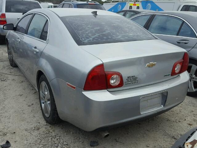 1G1ZC5EU4BF194516 - 2011 CHEVROLET MALIBU 1LT SILVER photo 3