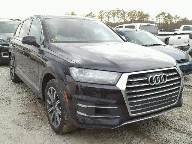 WA1LAAF78HD014411 - 2017 AUDI Q7 PREMIUM BLACK photo 1