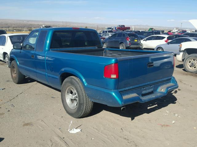 1GCCS19W9S8126561 - 1995 CHEVROLET S TRUCK S1 GREEN photo 3