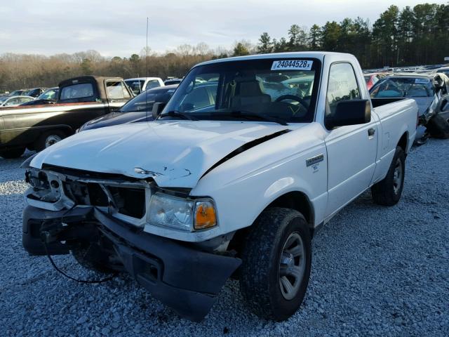 1FTYR10D87PA98441 - 2007 FORD RANGER WHITE photo 2