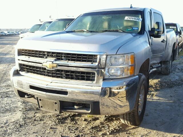 1GCHK536X9F171987 - 2009 CHEVROLET SILVERADO SILVER photo 2