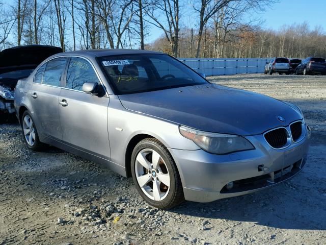 WBANF33576CB86463 - 2006 BMW 525 XI GRAY photo 1