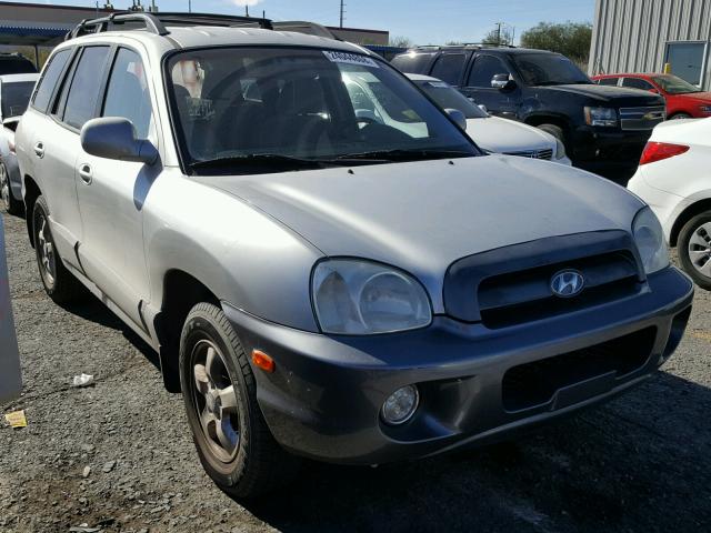 KM8SC13D86U103801 - 2006 HYUNDAI SANTA FE G SILVER photo 1