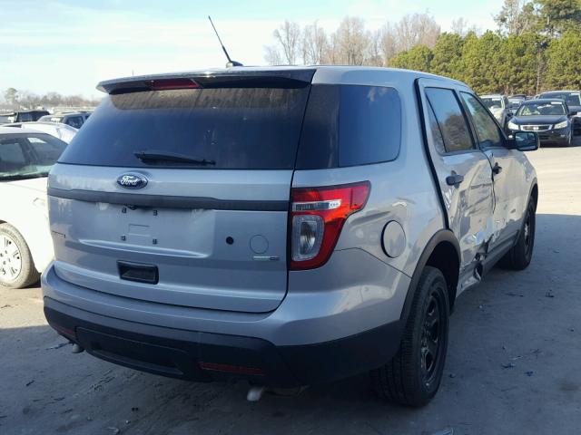 1FM5K8AR7FGA89153 - 2015 FORD EXPLORER P SILVER photo 4