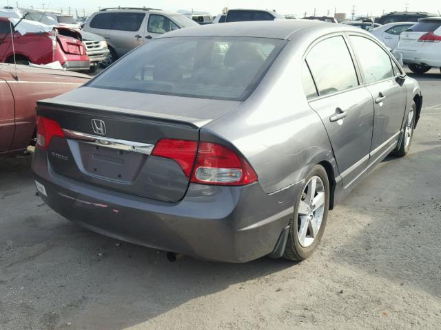 19XFA16659E019950 - 2009 HONDA CIVIC GRAY photo 4