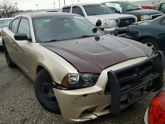 2B3CL1CG6BH600685 - 2011 DODGE CHARGER PO TWO TONE photo 1