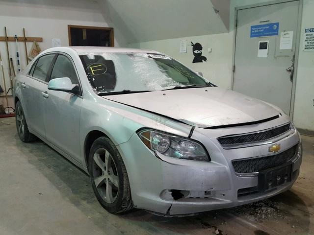 1G1ZC5E19BF308452 - 2011 CHEVROLET MALIBU 1LT SILVER photo 1