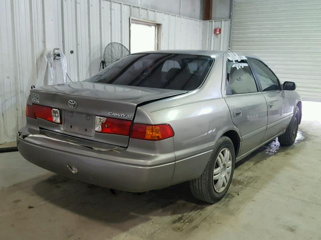 4T1BG22K41U019669 - 2001 TOYOTA CAMRY CE GRAY photo 4