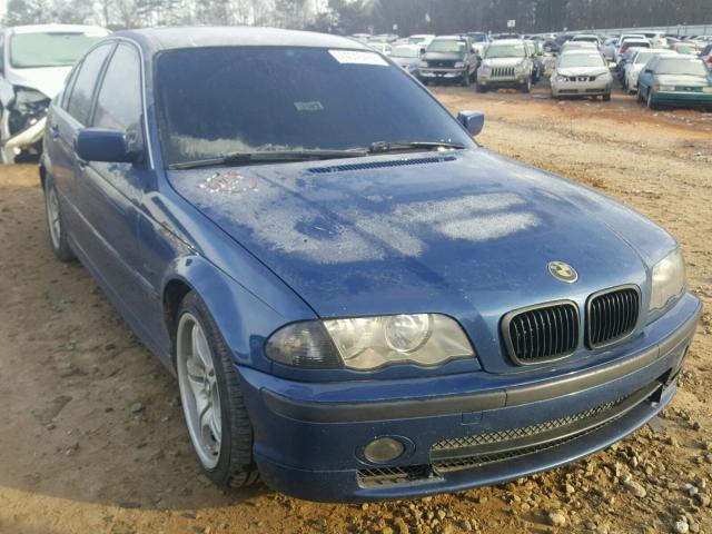 WBAAV53461FT00414 - 2001 BMW 330 I BLUE photo 1