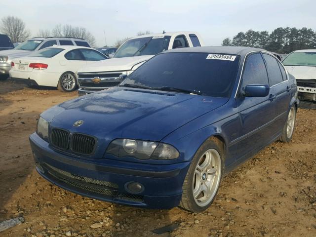 WBAAV53461FT00414 - 2001 BMW 330 I BLUE photo 2