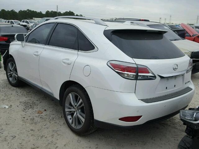 2T2ZK1BA5FC176419 - 2015 LEXUS RX 350 WHITE photo 3