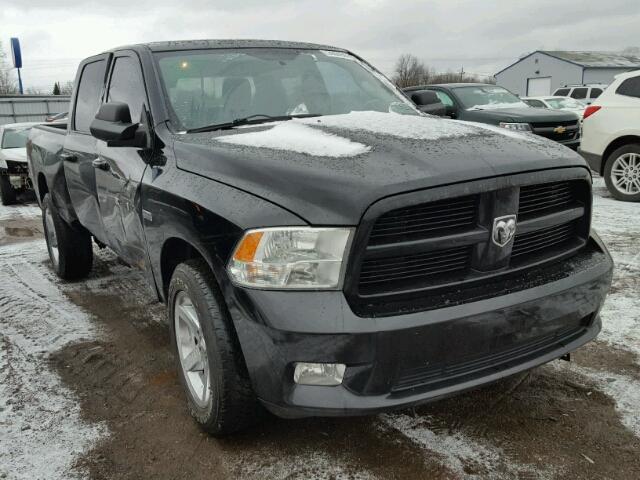 1C6RD7HT3CS103805 - 2012 DODGE RAM 1500 S BLACK photo 1