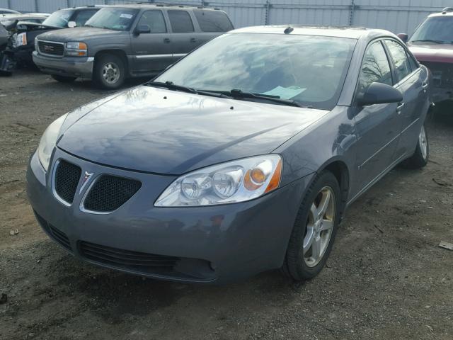 1G2ZG57N584103196 - 2008 PONTIAC G6 BASE GRAY photo 2