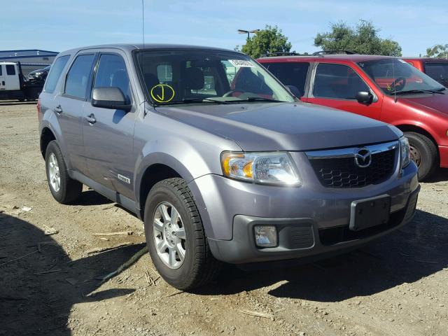 4F2CZ02Z48KM11223 - 2008 MAZDA TRIBUTE I GRAY photo 1