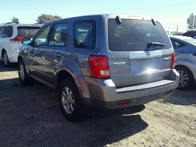 4F2CZ02Z48KM11223 - 2008 MAZDA TRIBUTE I GRAY photo 3