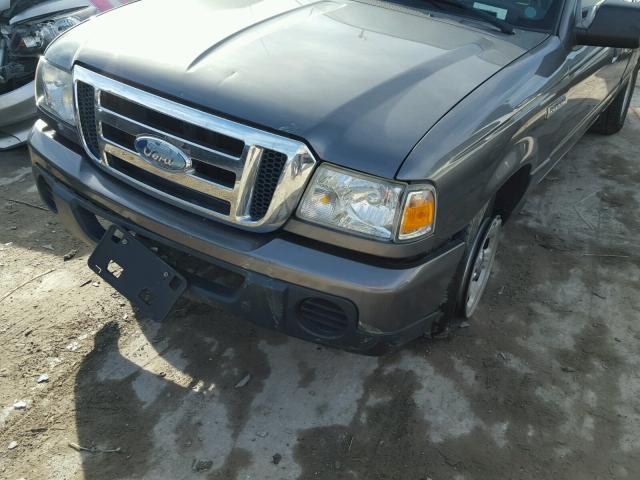 1FTYR14U98PA61958 - 2008 FORD RANGER SUP GRAY photo 9