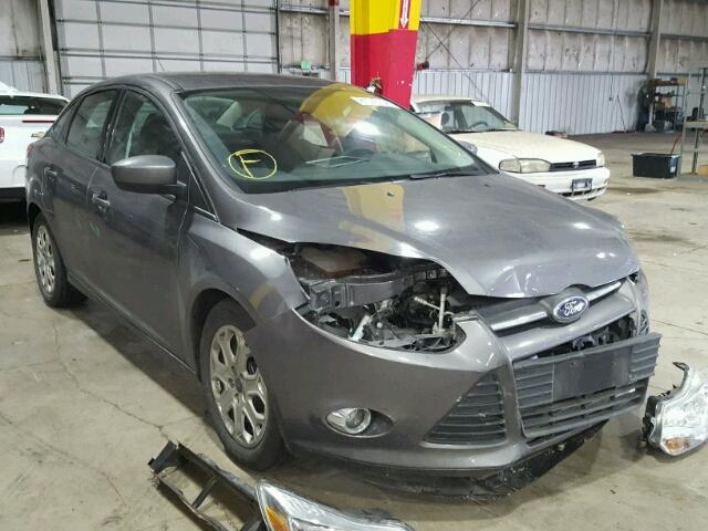 1FAHP3F27CL423644 - 2012 FORD FOCUS SE GRAY photo 1