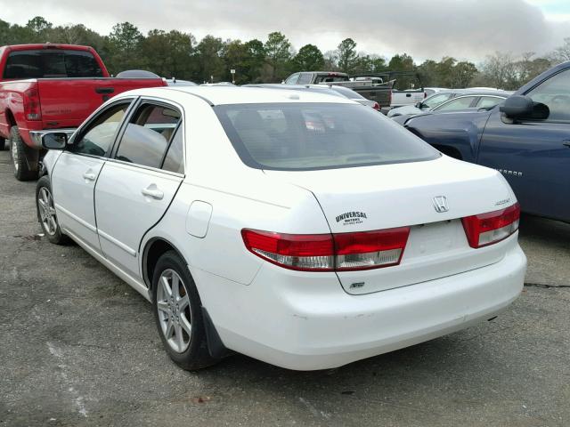 1HGCM665X4A017610 - 2004 HONDA ACCORD EX WHITE photo 3