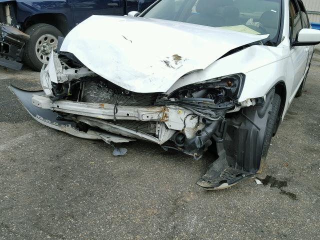 1HGCM665X4A017610 - 2004 HONDA ACCORD EX WHITE photo 9