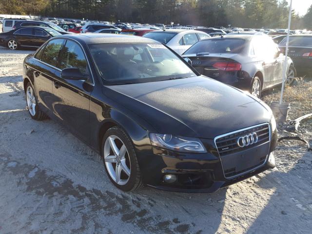 WAUKFAFL9AN013880 - 2010 AUDI A4 PRESTIG BLACK photo 1