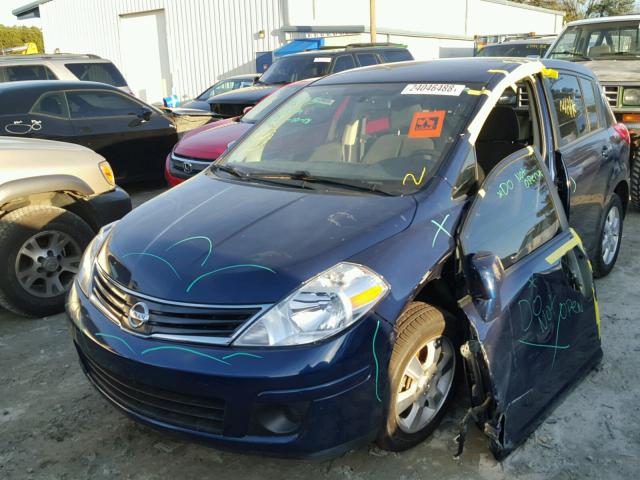 3N1BC1CP5CK209457 - 2012 NISSAN VERSA S BLUE photo 2