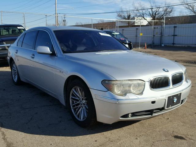 WBAGN63555DS56058 - 2005 BMW 745 LI SILVER photo 1