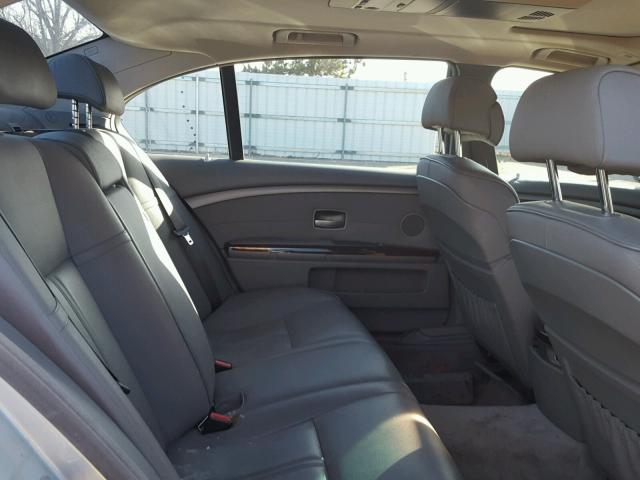 WBAGN63555DS56058 - 2005 BMW 745 LI SILVER photo 6