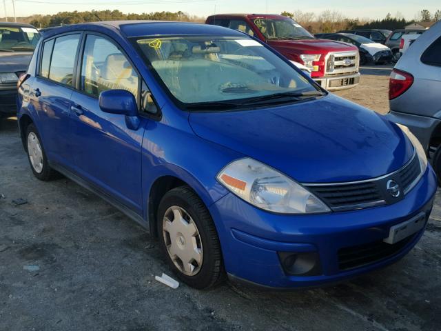 3N1BC13E99L442629 - 2009 NISSAN VERSA S BLUE photo 1