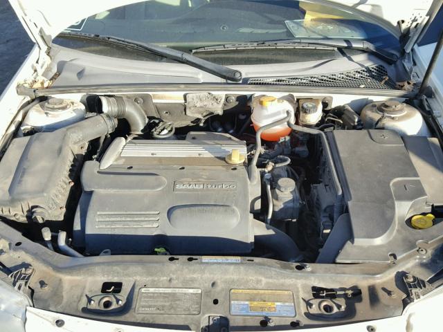 YS3FD49YX61020864 - 2006 SAAB 9-3 BASE WHITE photo 7