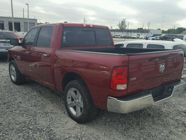 1C6RR6LT3ES148197 - 2014 RAM 1500 SLT RED photo 3