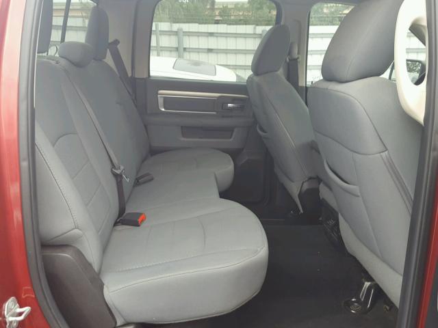 1C6RR6LT3ES148197 - 2014 RAM 1500 SLT RED photo 6