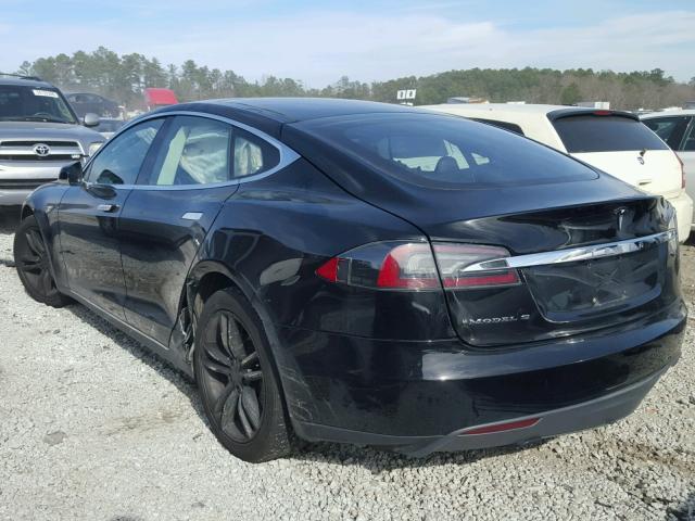 5YJSA1AC6DFP11214 - 2013 TESLA MODEL S BLACK photo 3