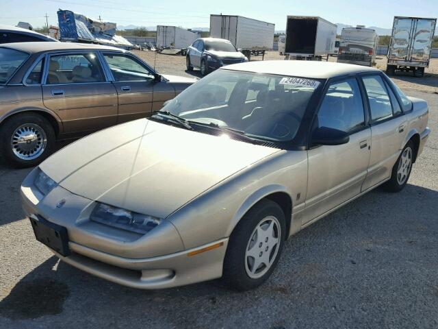 1G8ZK5278SZ220536 - 1995 SATURN SL2 GOLD photo 2