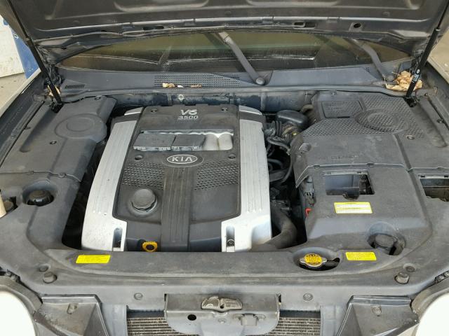 KNALD124145032081 - 2004 KIA AMANTI GRAY photo 7