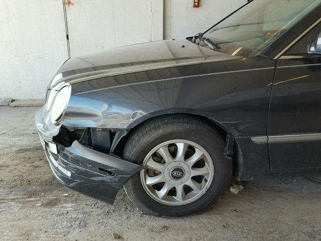 KNALD124145032081 - 2004 KIA AMANTI GRAY photo 9