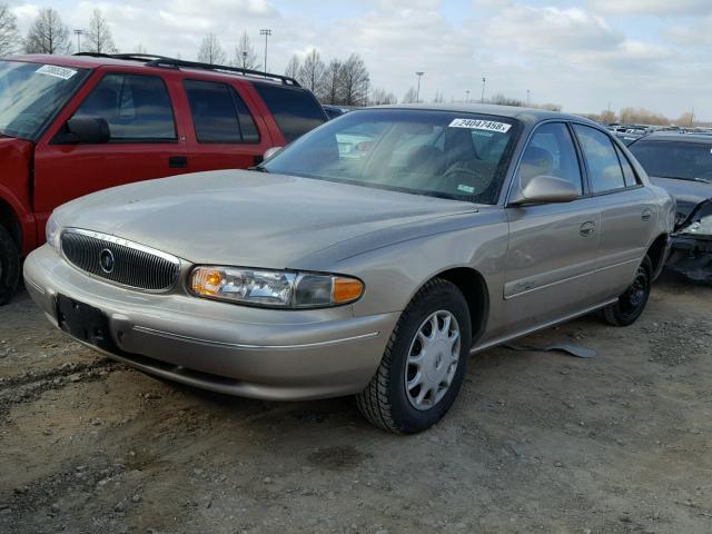 2G4WS52J211258352 - 2001 BUICK CENTURY CU GOLD photo 2