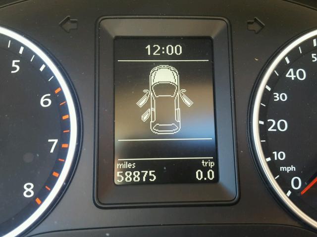 WVGAV7AX2CW005921 - 2012 VOLKSWAGEN TIGUAN S GRAY photo 8