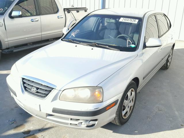 KMHDN56D05U173622 - 2005 HYUNDAI ELANTRA GL SILVER photo 2