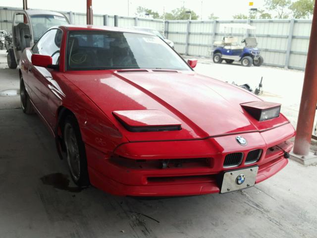 WBAEG231XMCB72638 - 1991 BMW 850 I AUTO RED photo 1