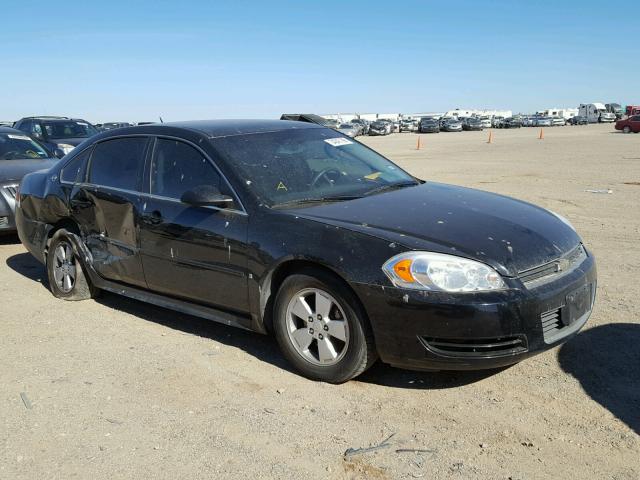 2G1WT57K891284140 - 2009 CHEVROLET IMPALA 1LT BLACK photo 1