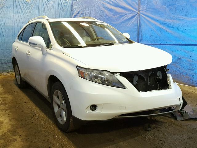 2T2BK1BA8AC014147 - 2010 LEXUS RX 350 WHITE photo 1