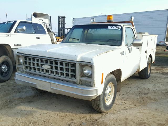 0000CCM23AZ111015 - 1980 CHEVROLET PICK UP WHITE photo 2