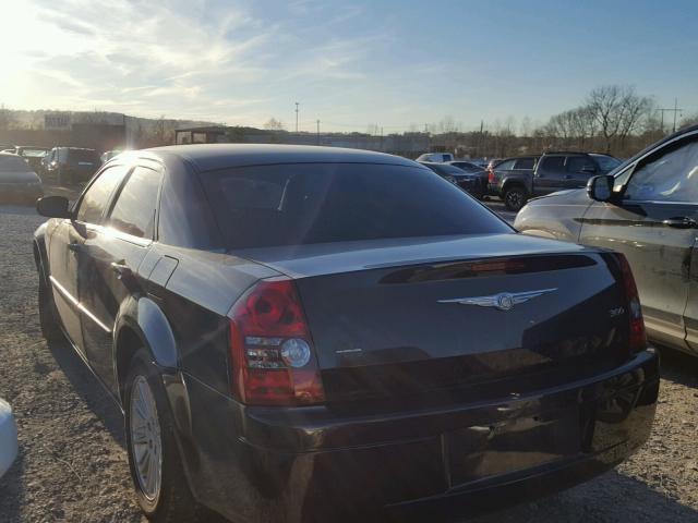 2C3KA43D59H508988 - 2009 CHRYSLER 300 LX BLACK photo 3