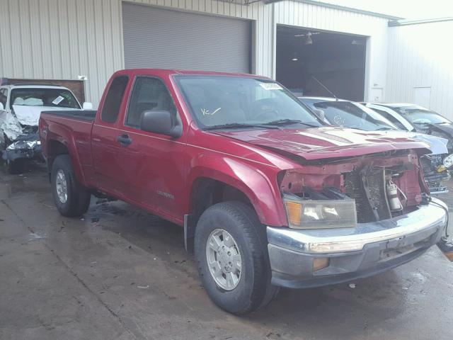 1GCDT198358237565 - 2005 CHEVROLET COLORADO RED photo 1