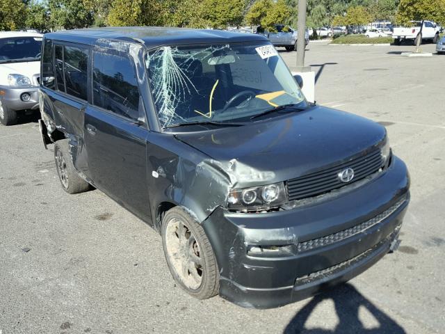 JTLKT334464044461 - 2006 TOYOTA SCION XB GREEN photo 1